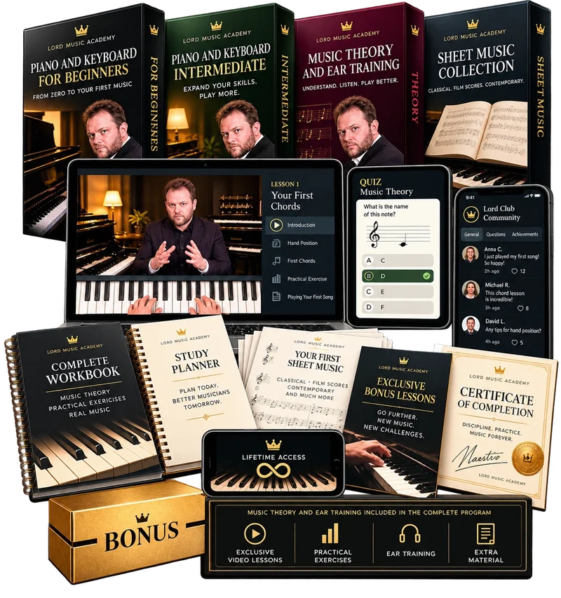 The Complete Journey: Piano & Keyboard - Bundle Mockup